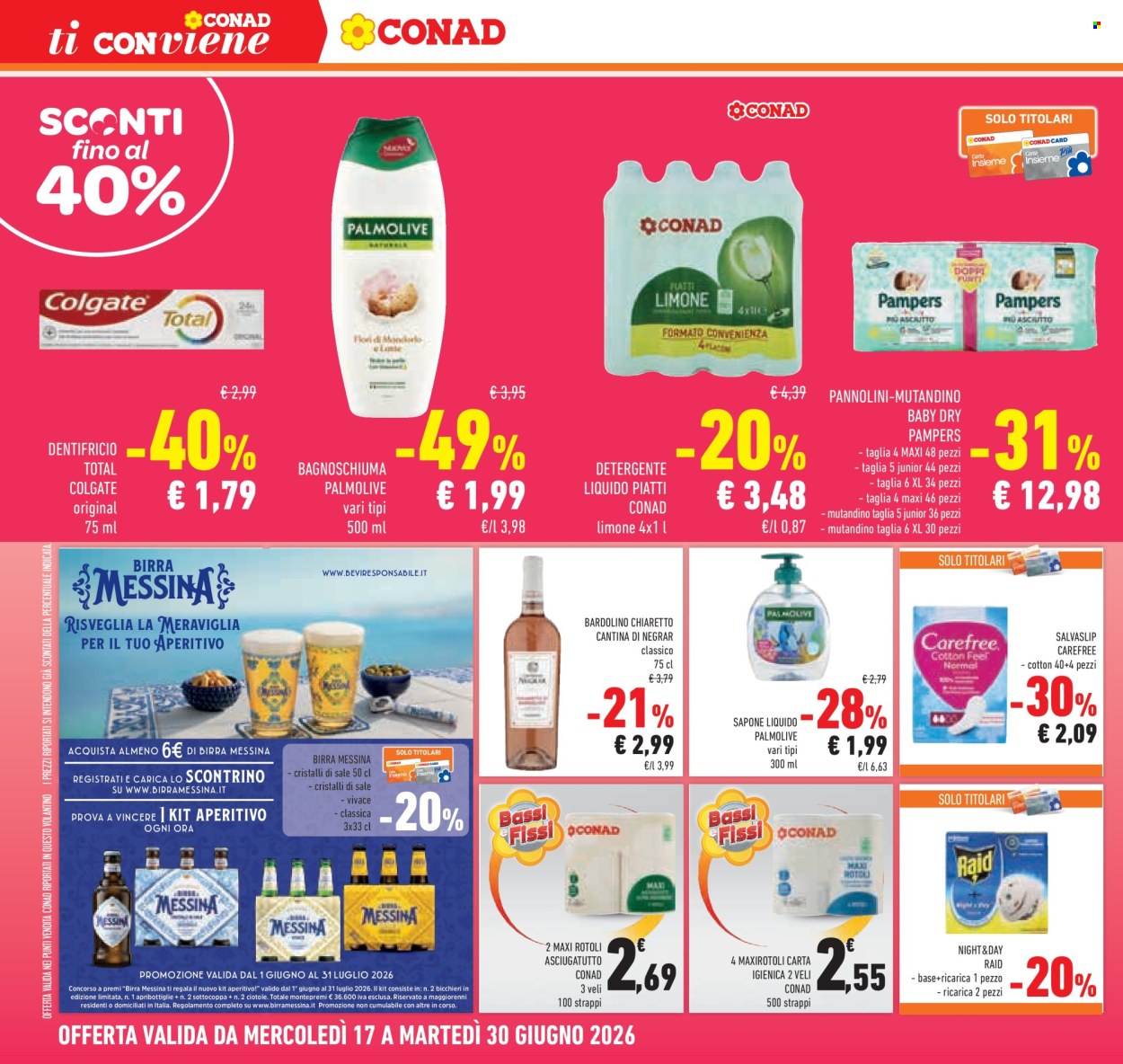 Volantino Conad - 17/6/2026 - 30/6/2026. Pagina 28