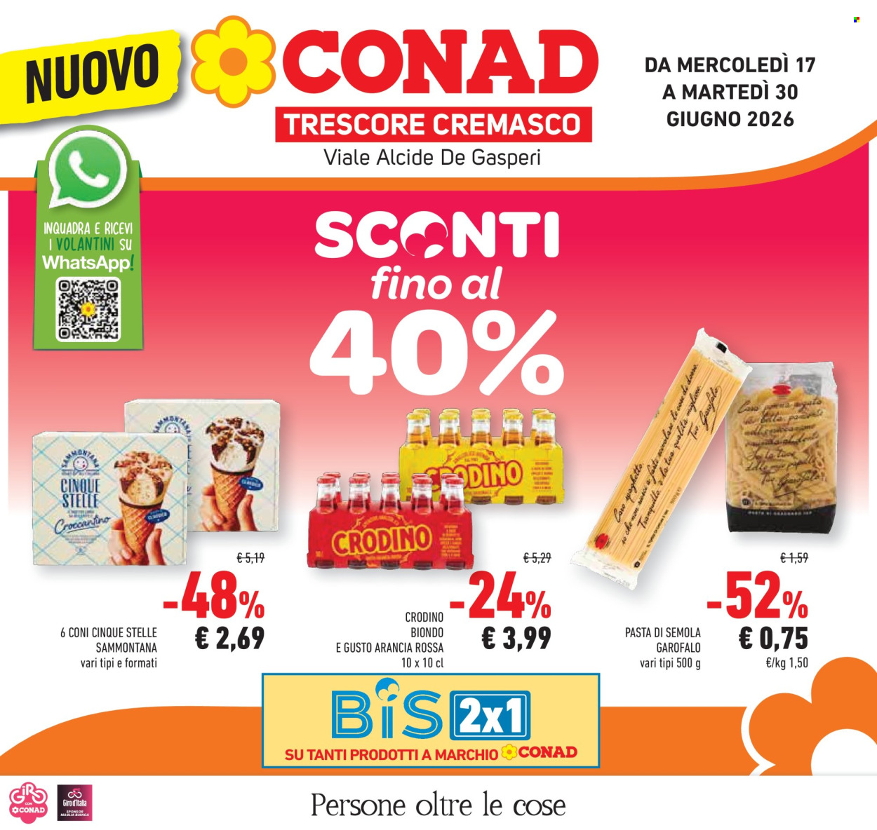 Volantino Conad - 17/6/2026 - 30/6/2026. Pagina 1