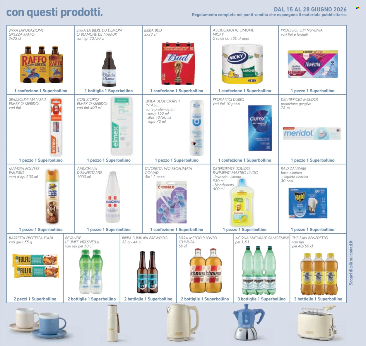 Volantino Conad - 17/6/2026 - 30/6/2026. Pagina 5