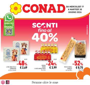 Volantino Conad - 17/6/2026 - 30/6/2026.