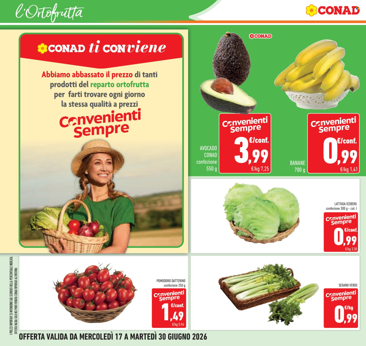 Volantino Conad - 17/6/2026 - 30/6/2026. Pagina 6