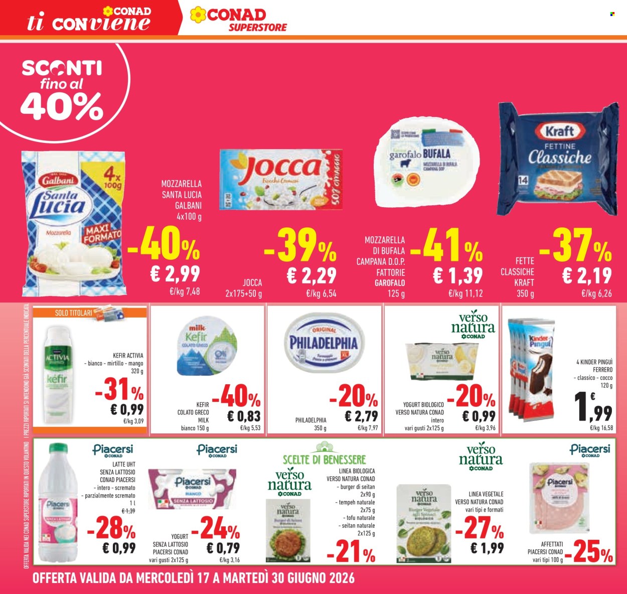 Volantino Conad Superstore - 17/6/2026 - 30/6/2026. Pagina 16