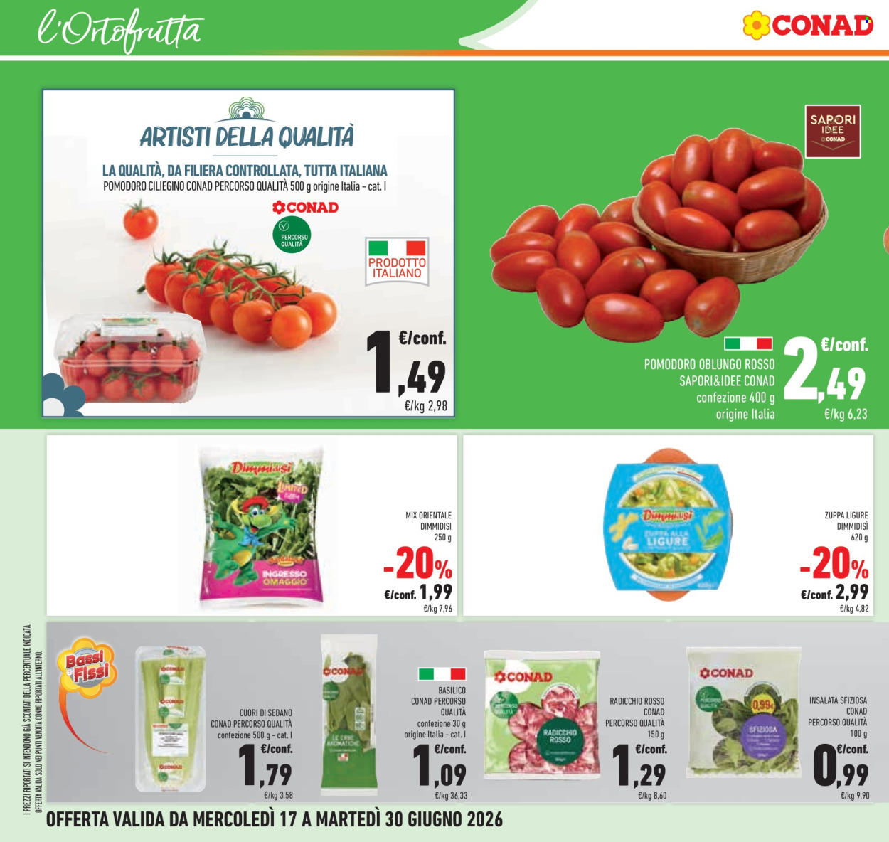 Volantino Conad - 17/6/2026 - 30/6/2026. Pagina 8