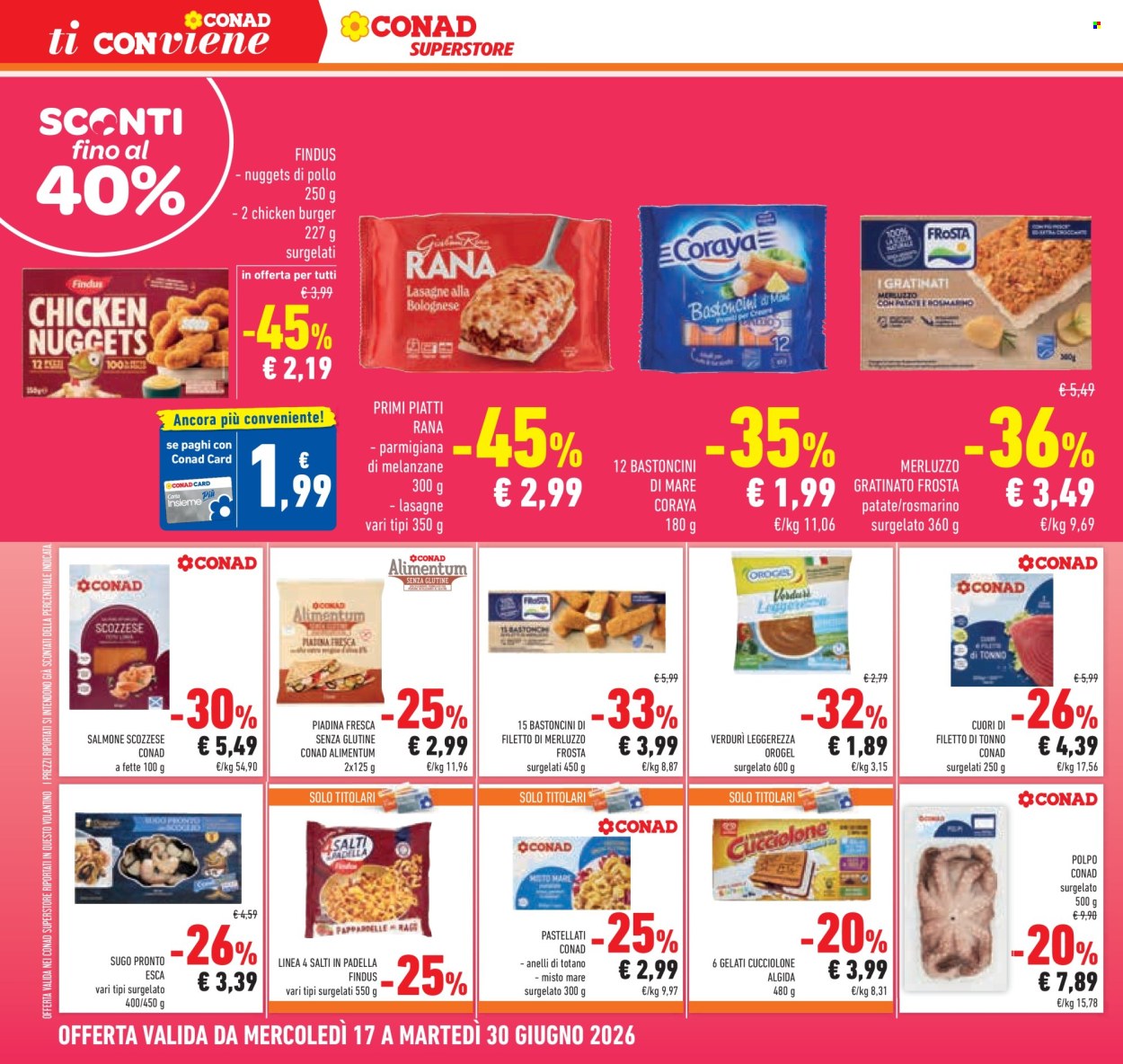 Volantino Conad Superstore - 17/6/2026 - 30/6/2026. Pagina 18