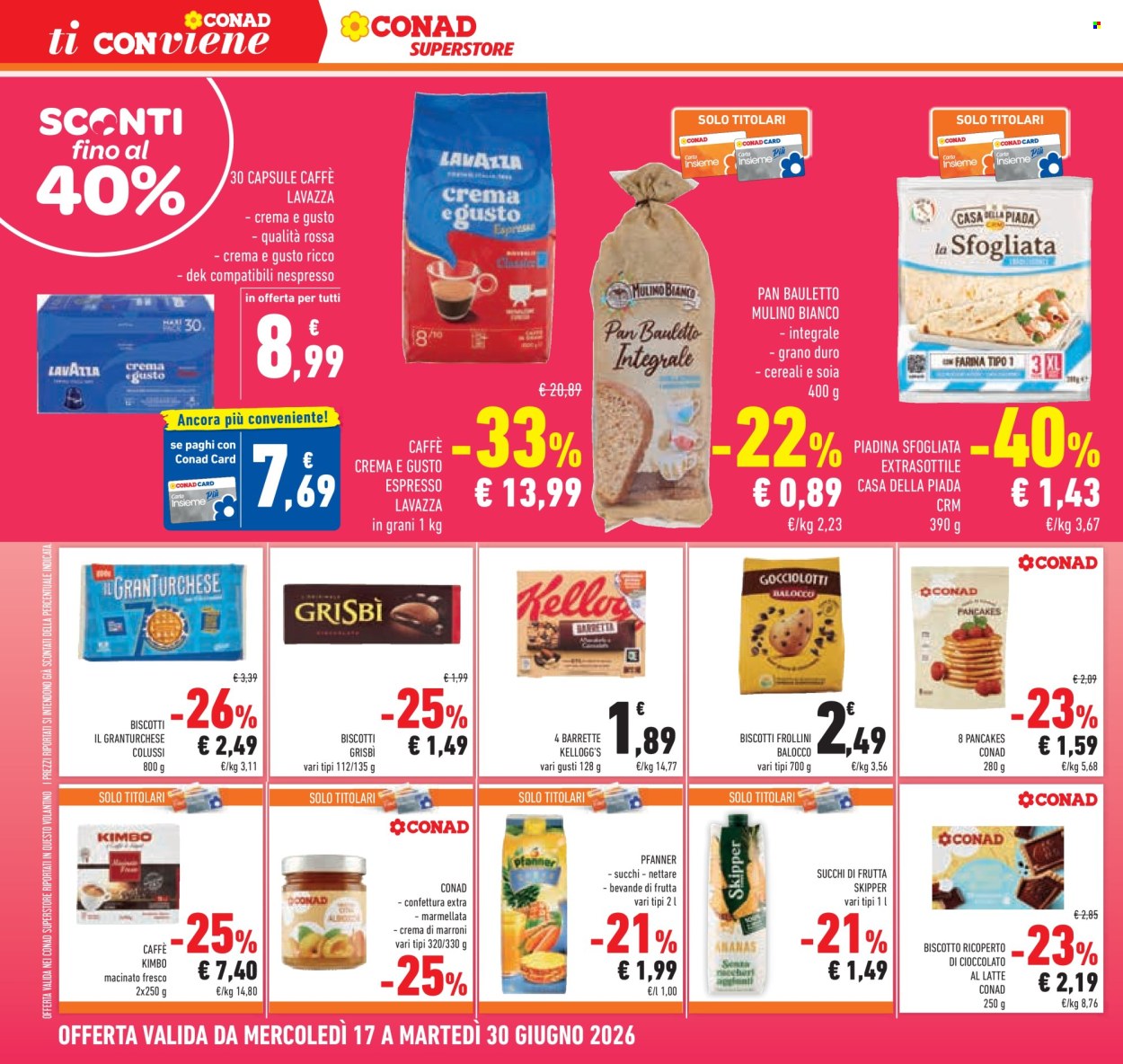 Volantino Conad Superstore - 17/6/2026 - 30/6/2026. Pagina 24
