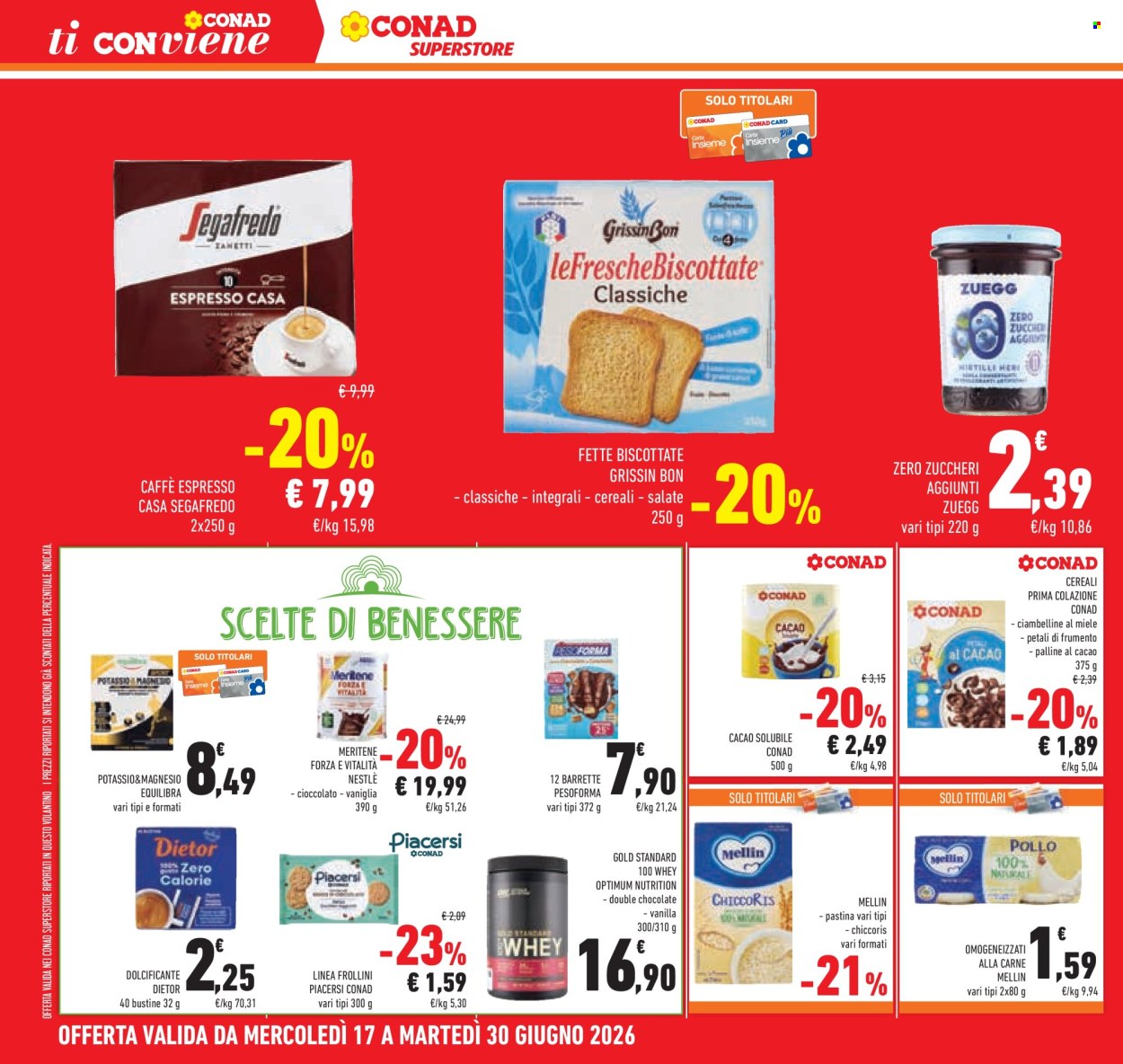 Volantino Conad Superstore - 17/6/2026 - 30/6/2026. Pagina 36