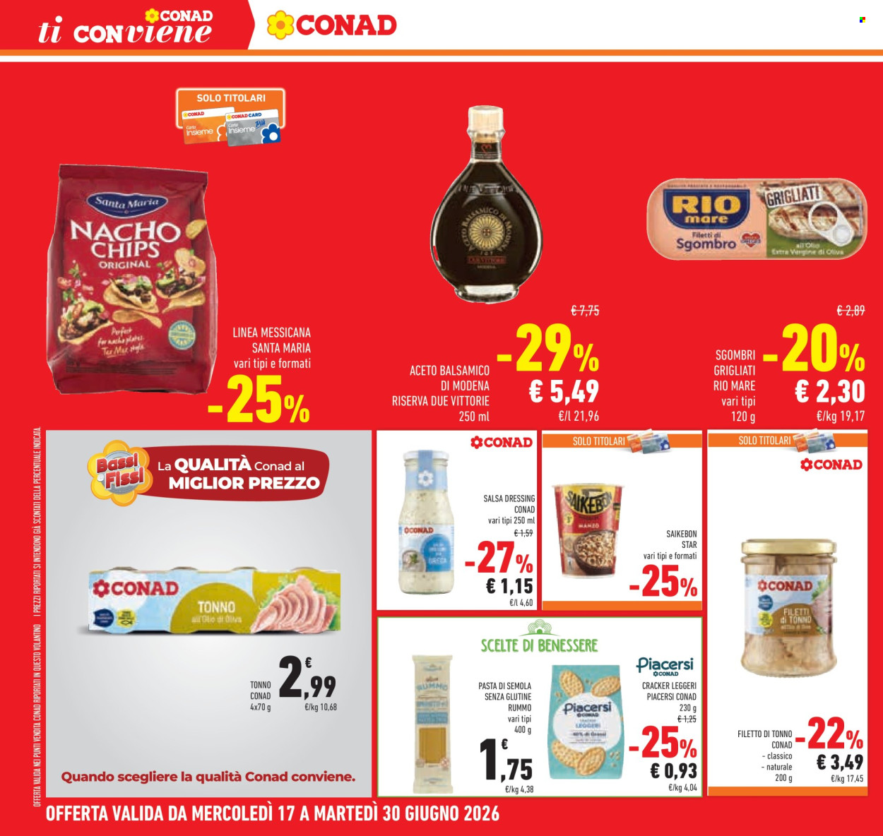 Volantino Conad - 17/6/2026 - 30/6/2026. Pagina 28