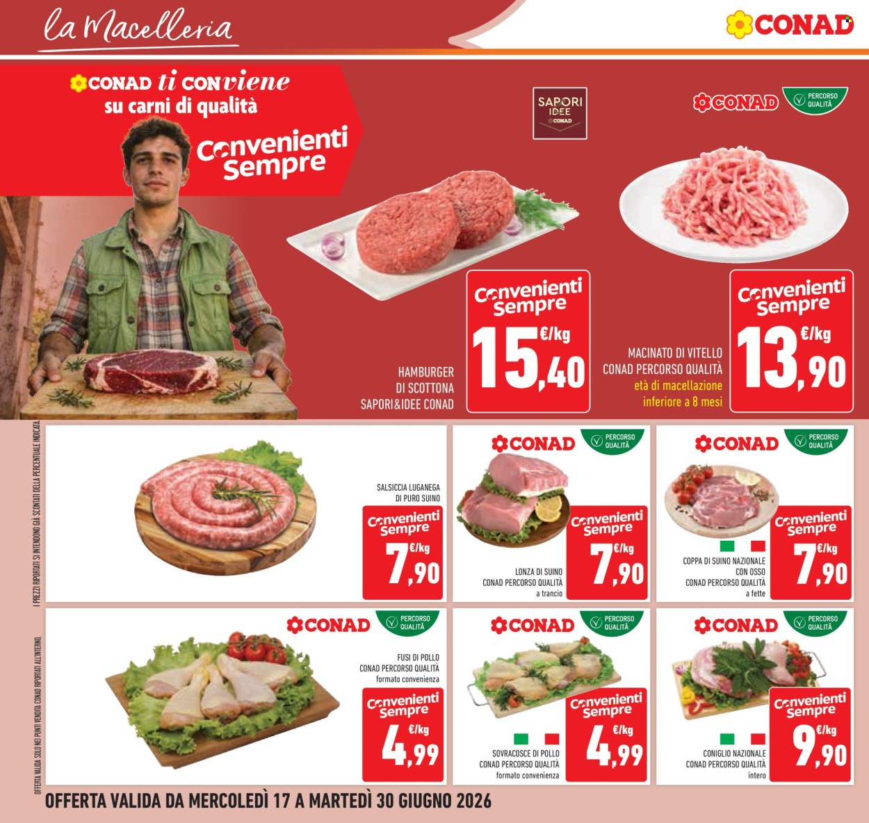 Volantino Conad - 17/6/2026 - 30/6/2026. Pagina 12