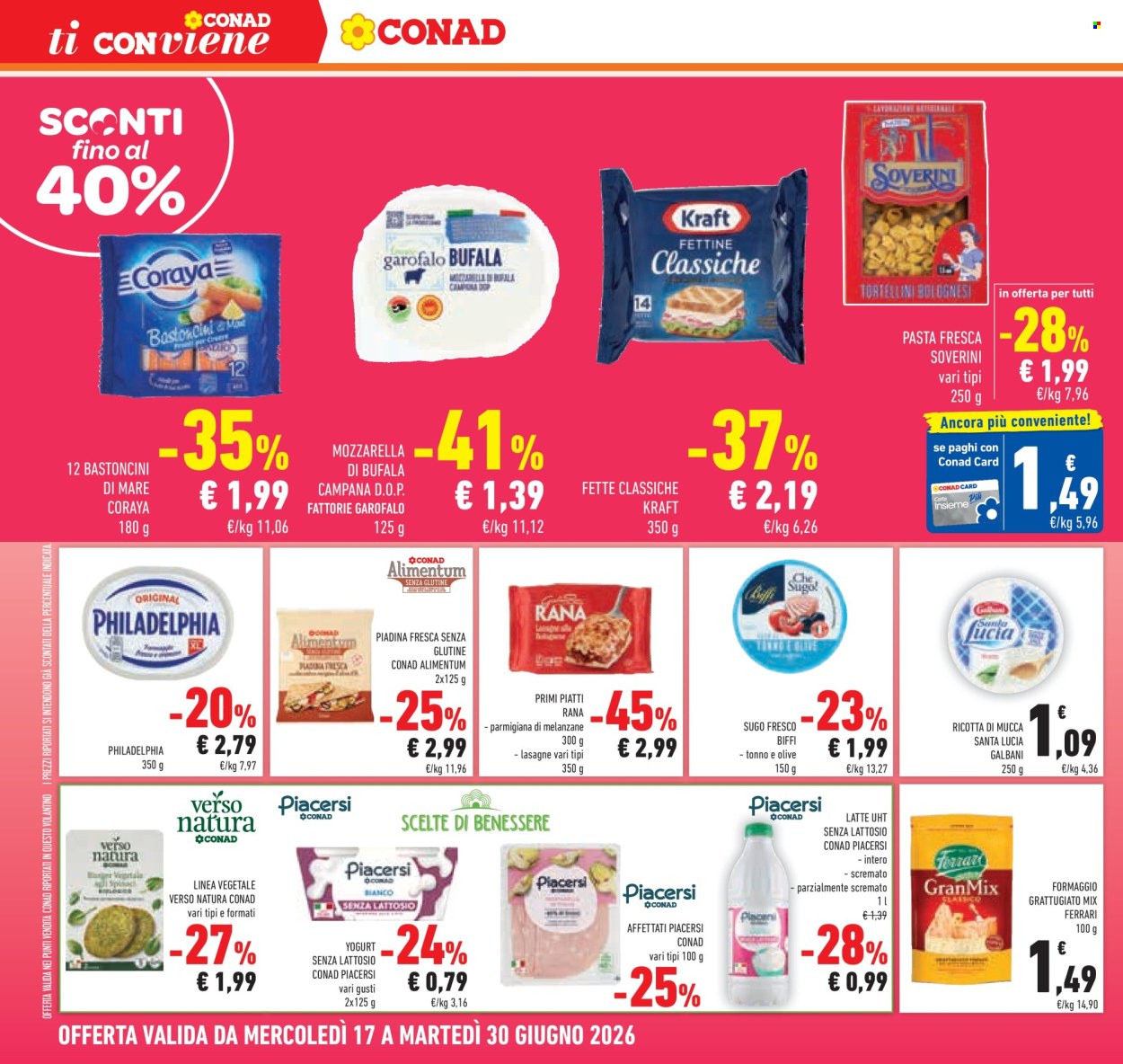 Volantino Conad - 17/6/2026 - 30/6/2026. Pagina 22