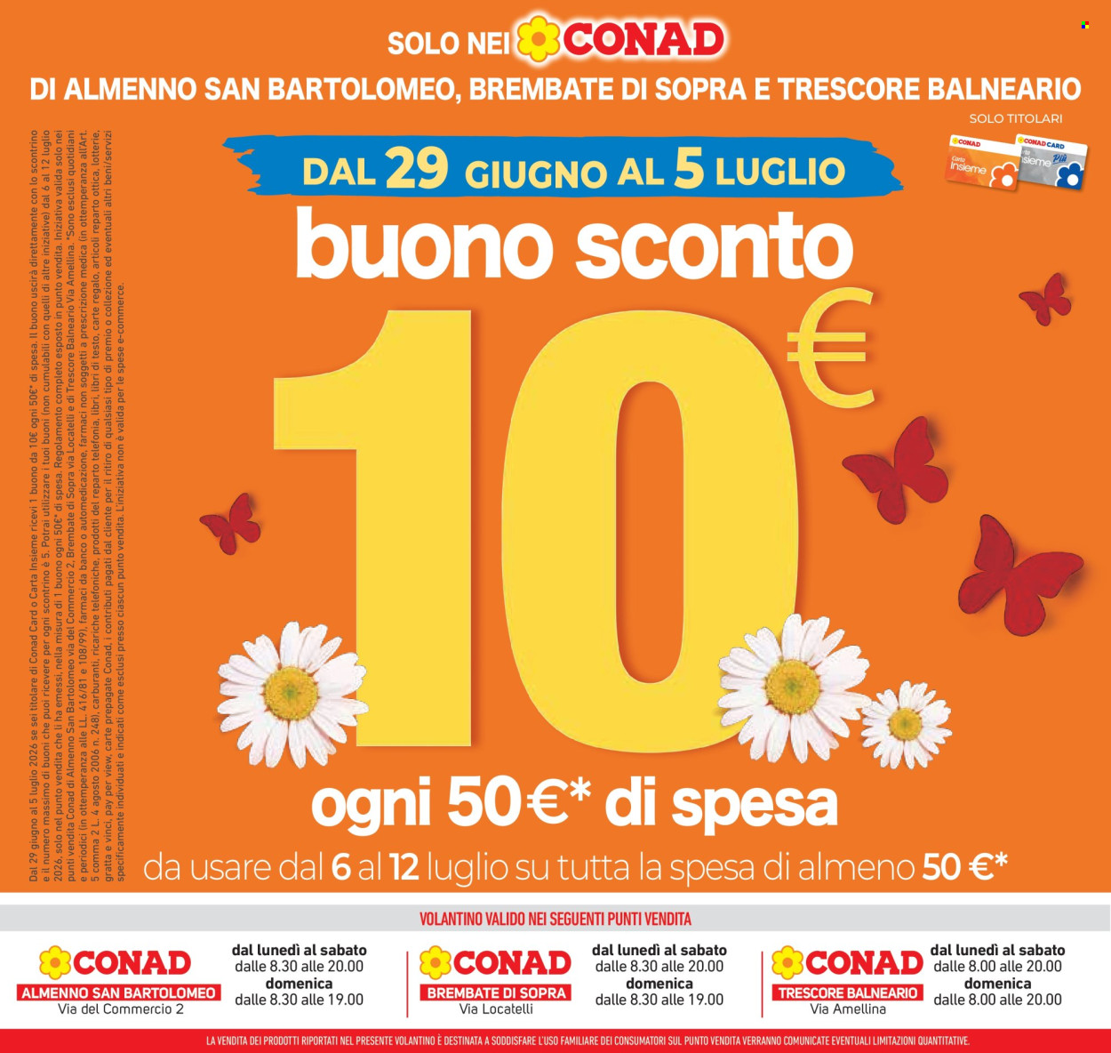 Volantino Conad - 17/6/2026 - 30/6/2026. Pagina 44