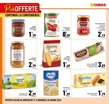 Volantino Conad - 17/6/2026 - 28/6/2026.