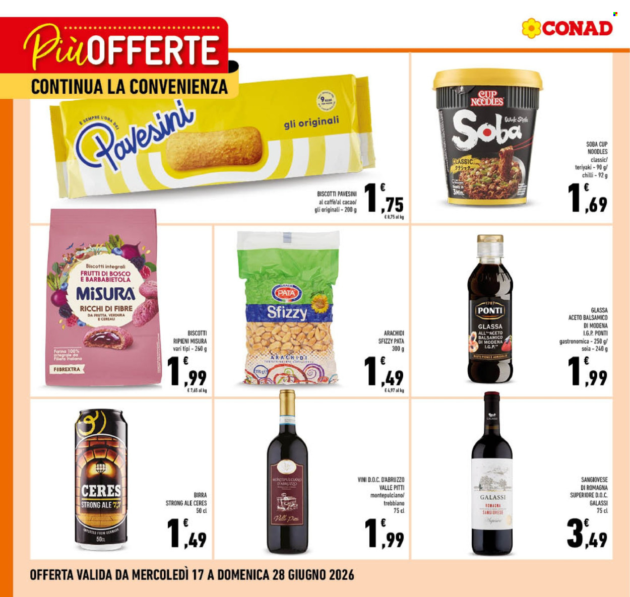 Volantino Conad - 17/6/2026 - 28/6/2026. Pagina 2