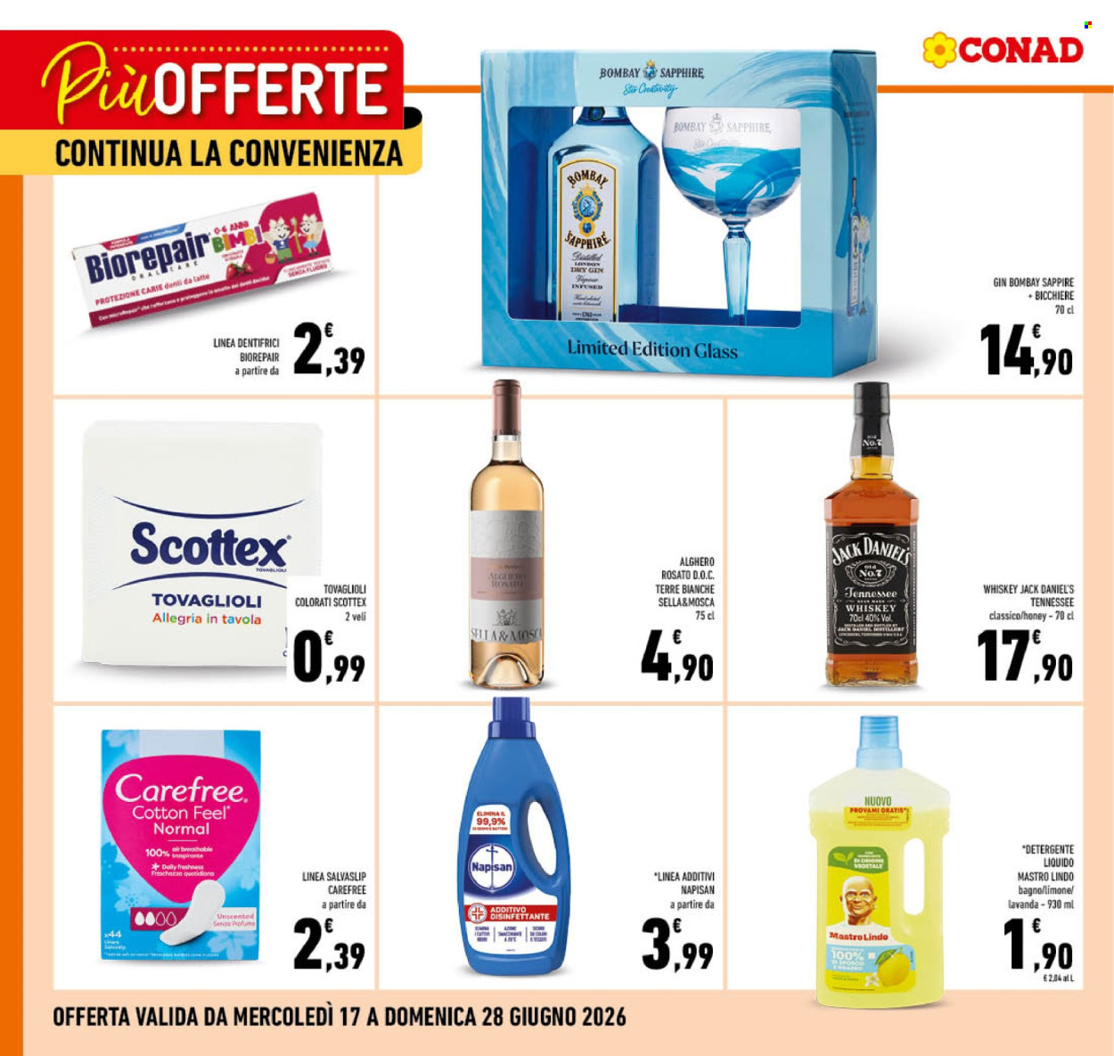 Volantino Conad - 17/6/2026 - 28/6/2026. Pagina 3
