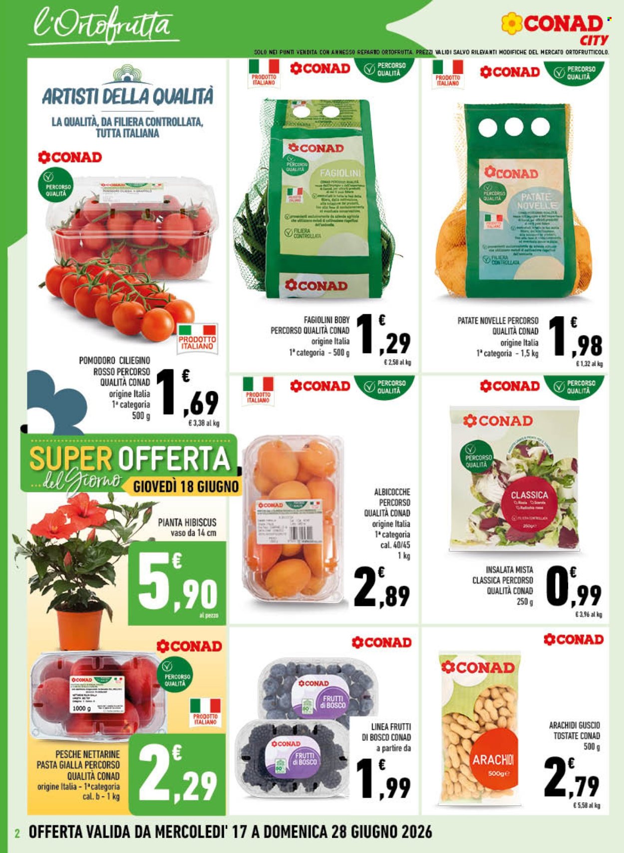 Volantino Conad - 17/6/2026 - 28/6/2026. Pagina 2