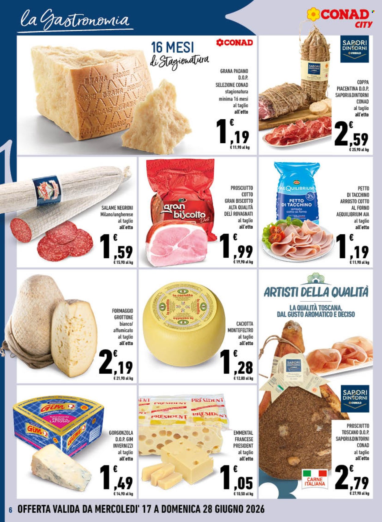 Volantino Conad - 17/6/2026 - 28/6/2026. Pagina 6