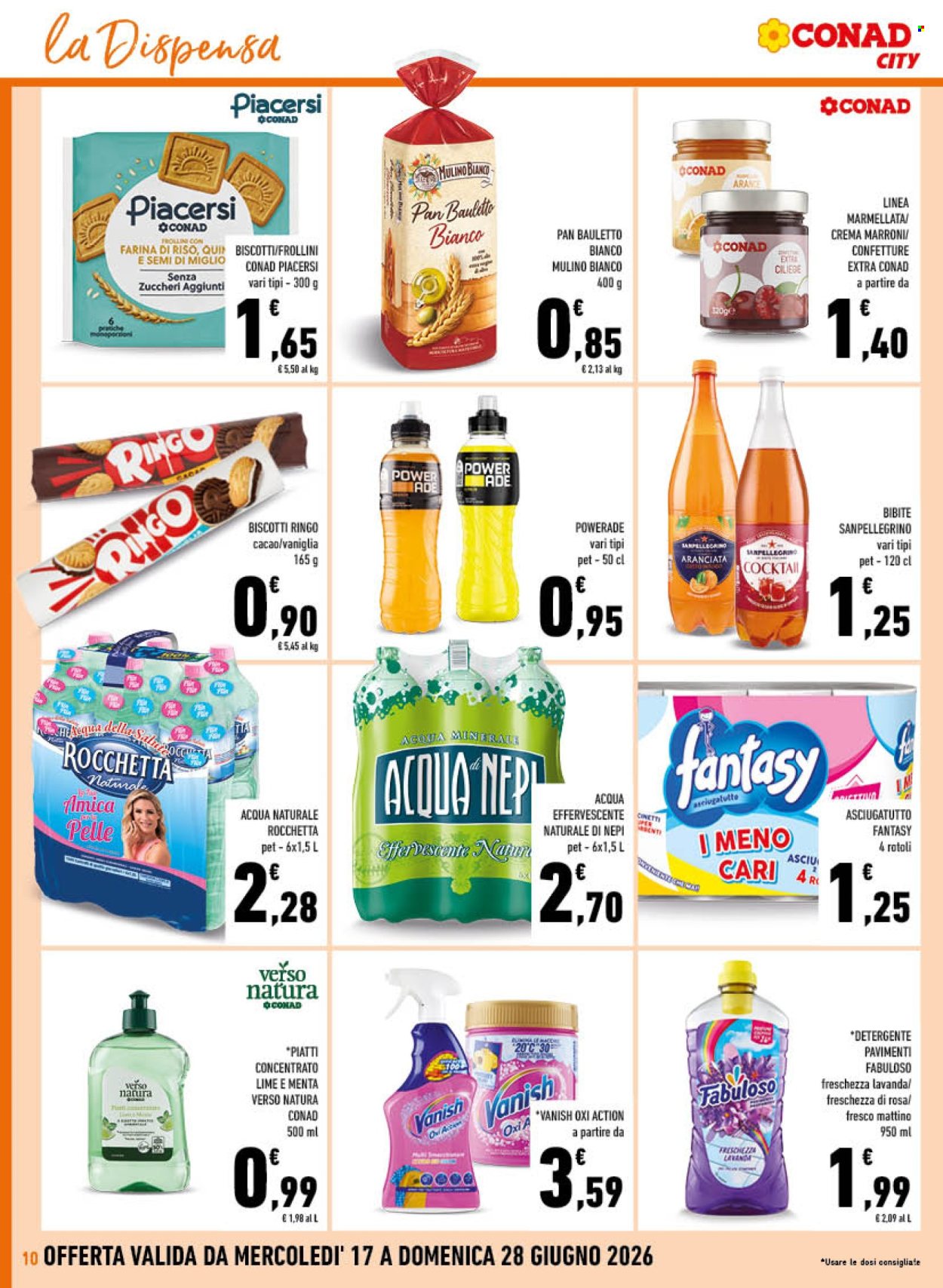 Volantino Conad - 17/6/2026 - 28/6/2026. Pagina 10