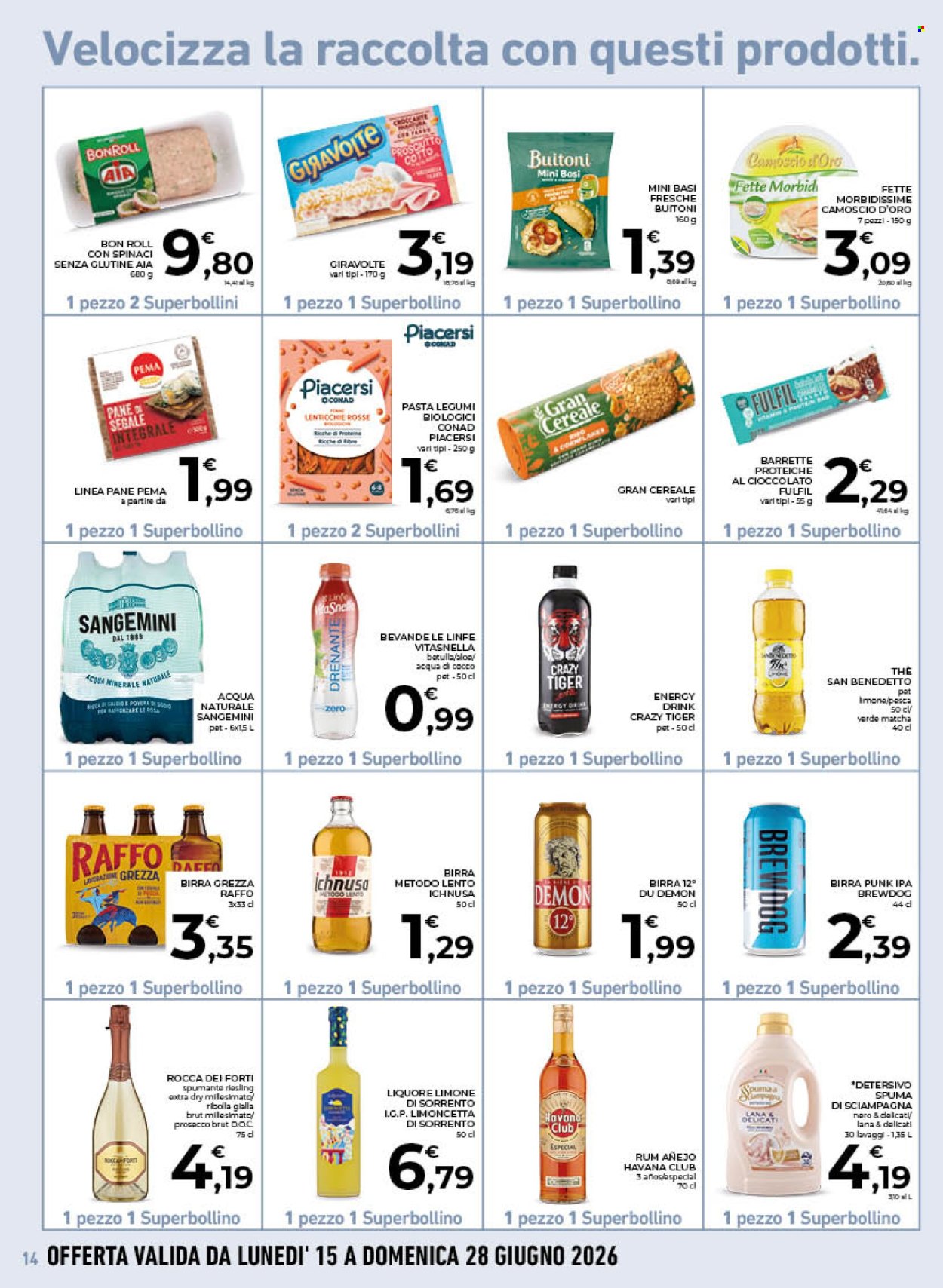 Volantino Conad - 17/6/2026 - 28/6/2026. Pagina 14