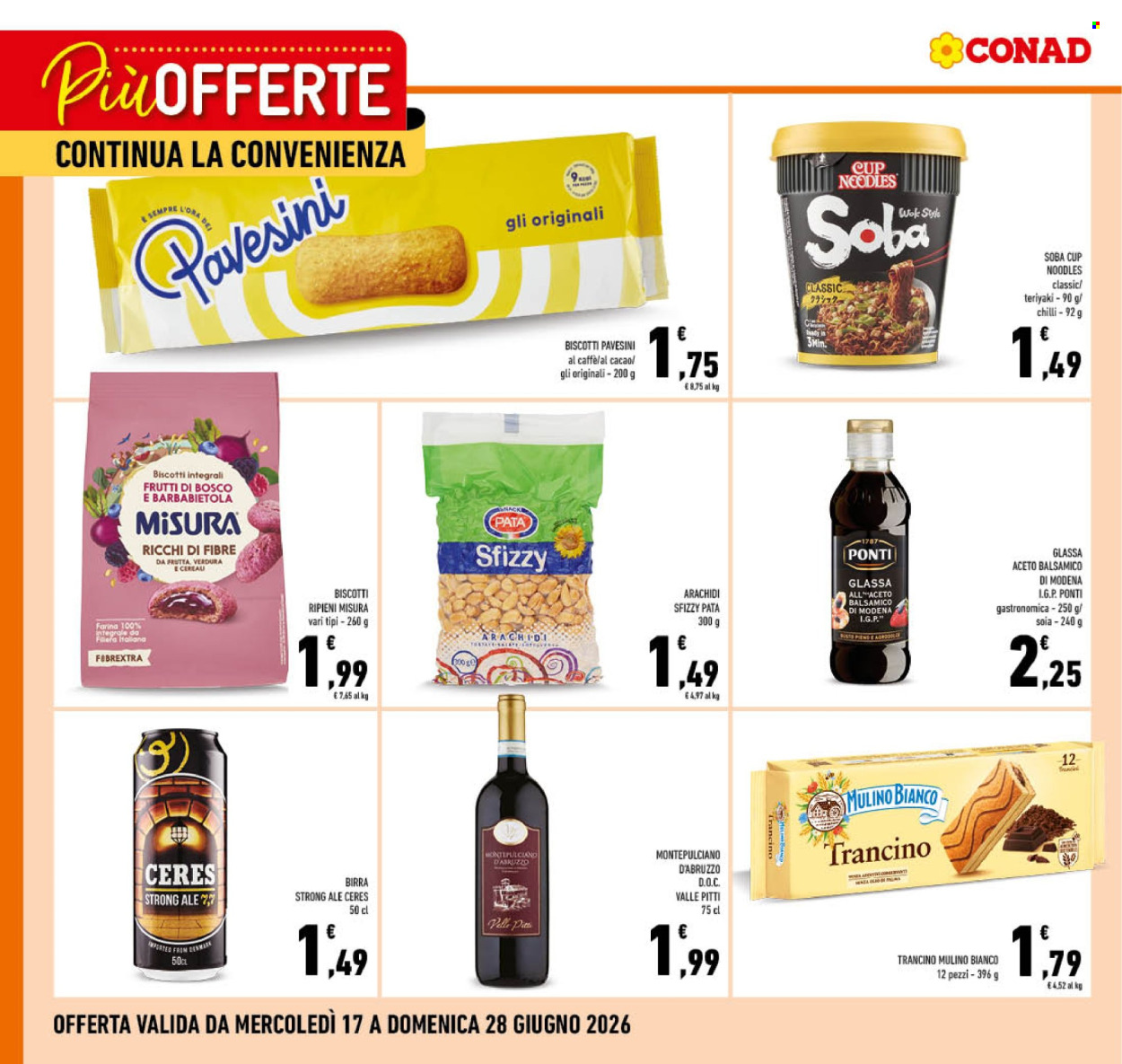 Volantino Conad - 17/6/2026 - 28/6/2026. Pagina 2