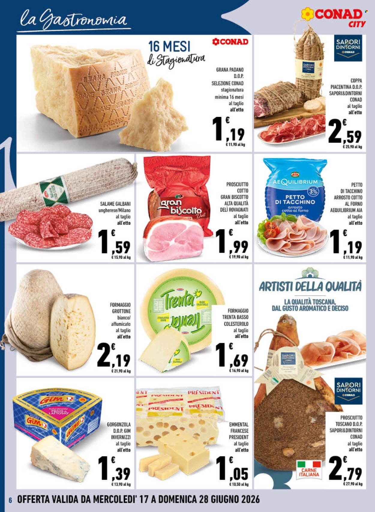 Volantino Conad - 17/6/2026 - 28/6/2026. Pagina 6