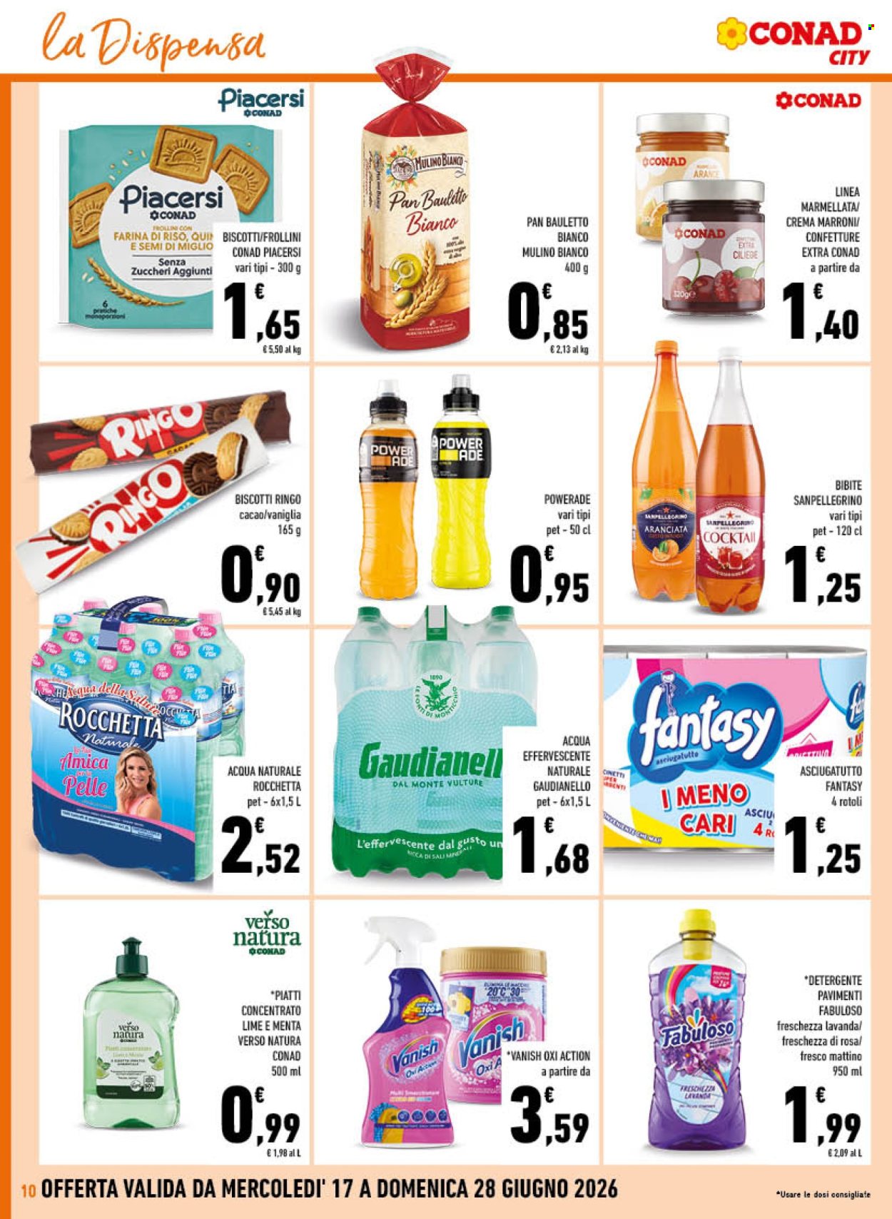 Volantino Conad - 17/6/2026 - 28/6/2026. Pagina 10