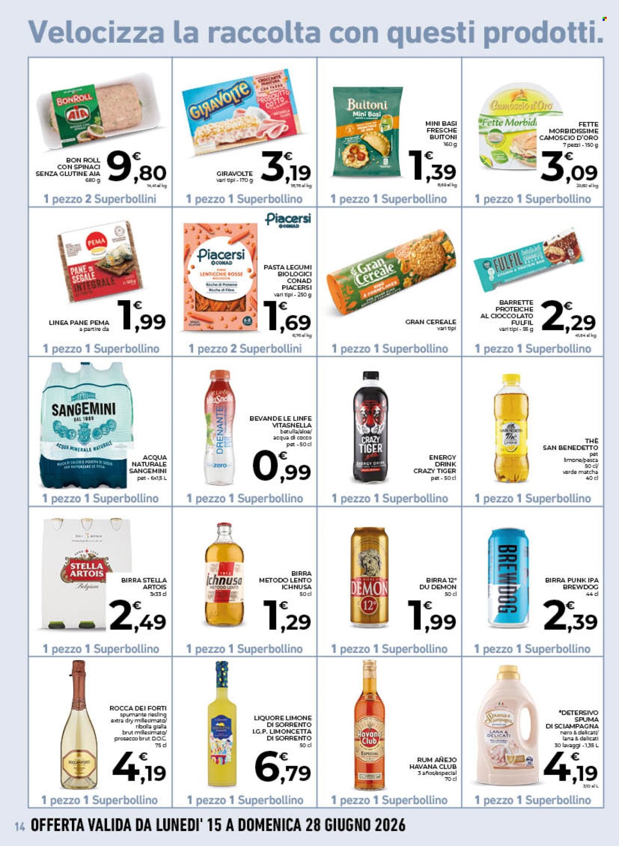 Volantino Conad - 17/6/2026 - 28/6/2026. Pagina 14