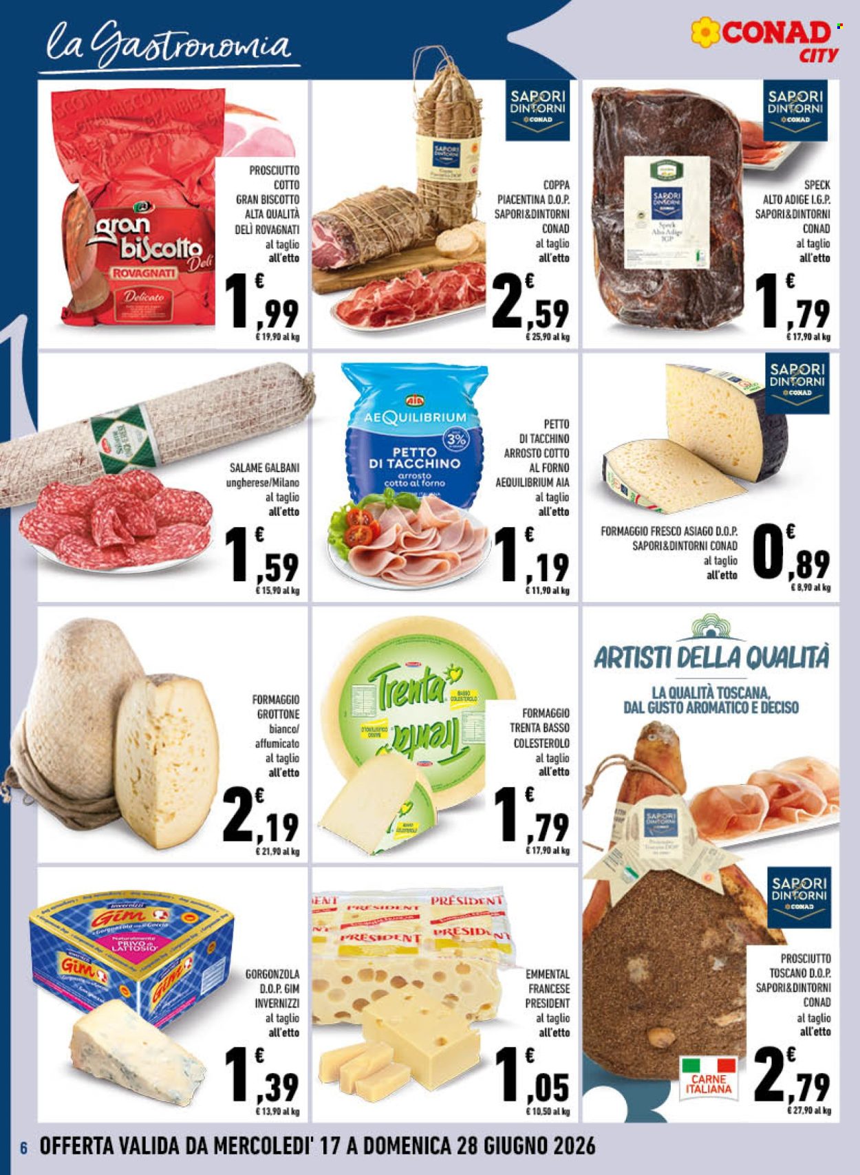 Volantino Conad - 17/6/2026 - 28/6/2026. Pagina 6