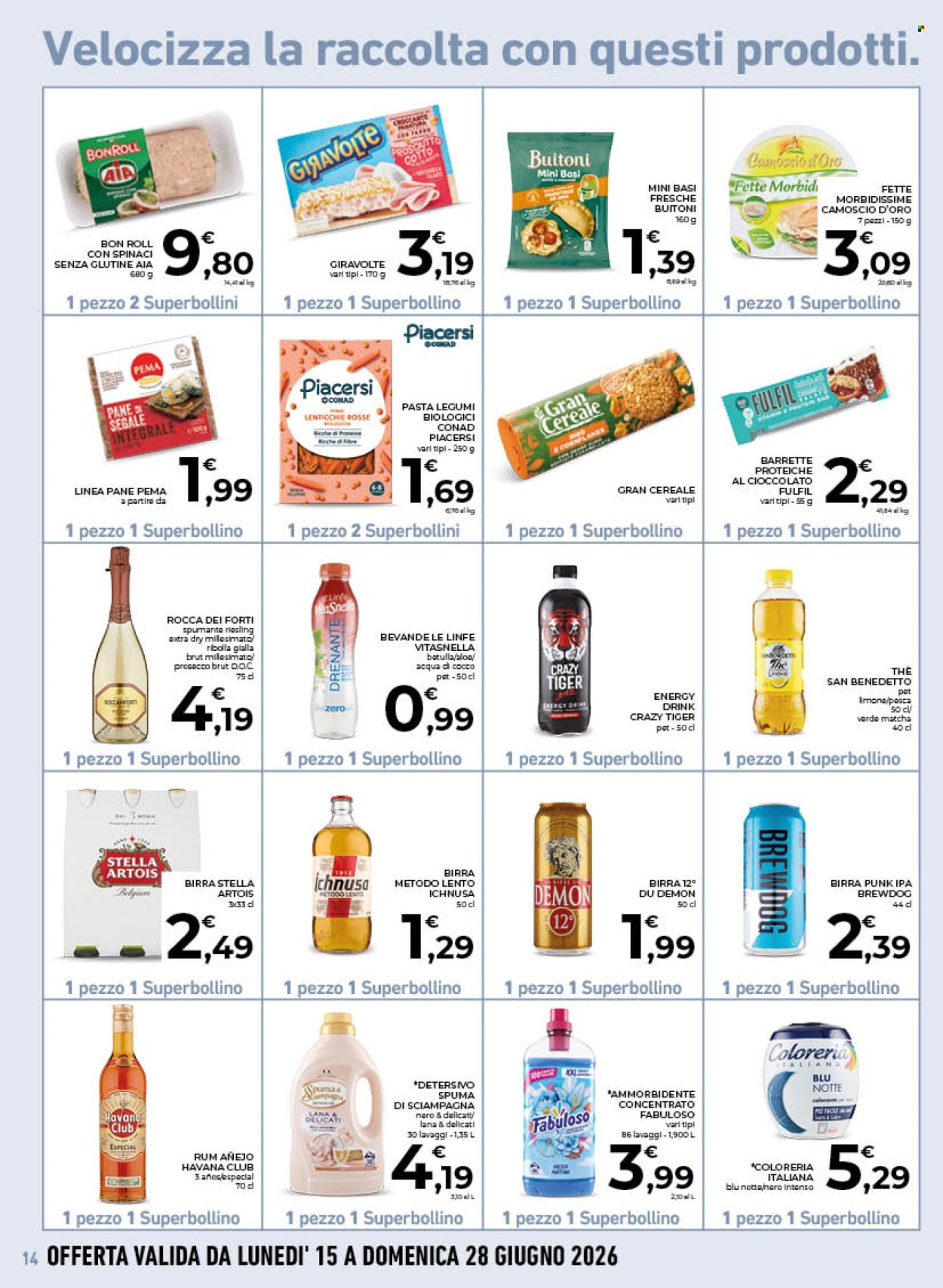 Volantino Conad - 17/6/2026 - 28/6/2026. Pagina 14