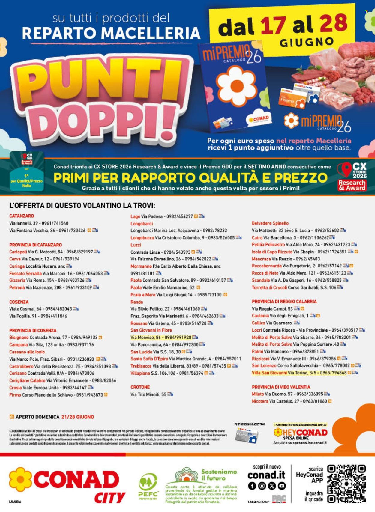 Volantino Conad - 17/6/2026 - 28/6/2026. Pagina 16