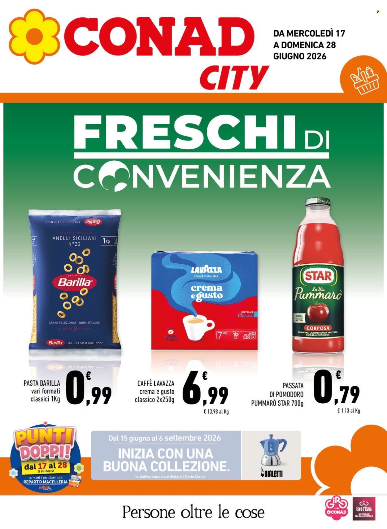 Volantino Conad - 17/6/2026 - 28/6/2026. Pagina 1