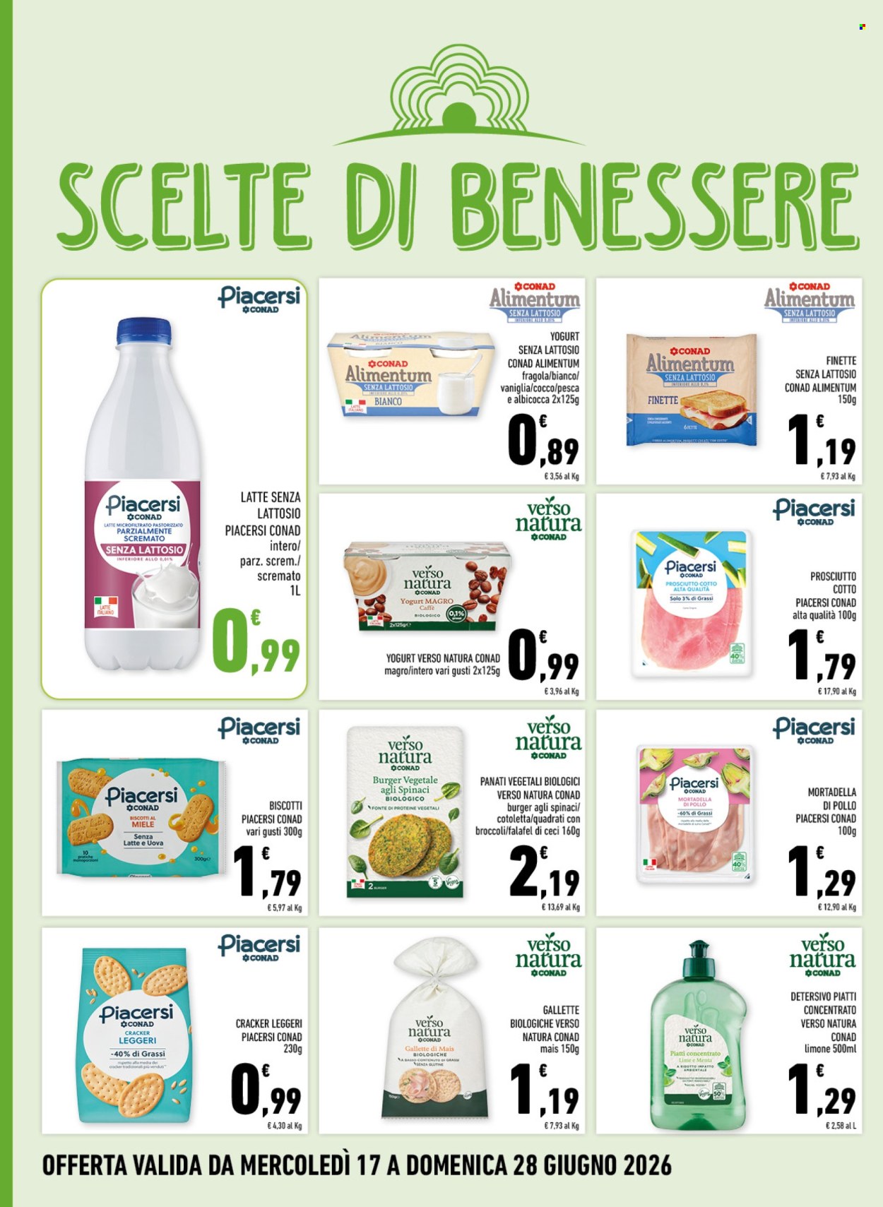 Volantino Conad - 17/6/2026 - 28/6/2026. Pagina 8