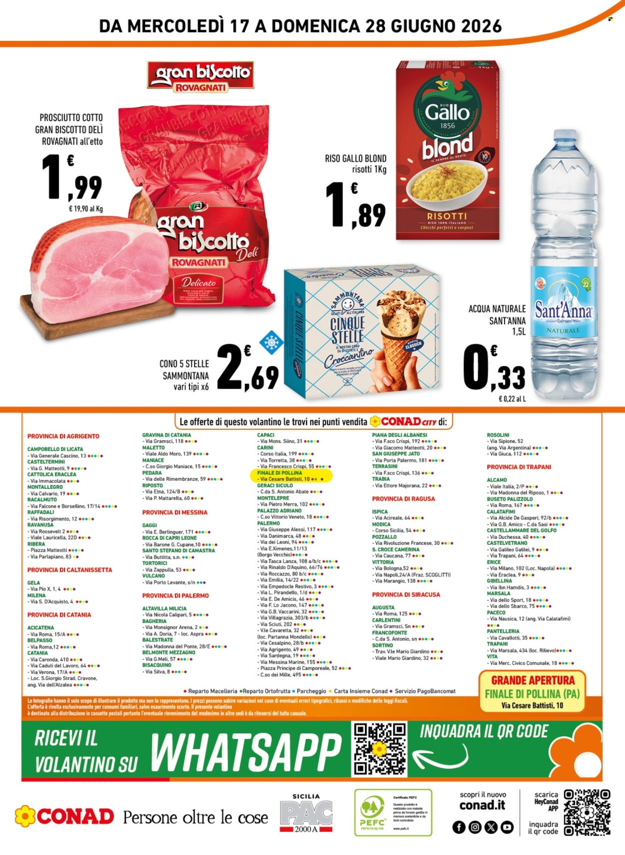 Volantino Conad - 17/6/2026 - 28/6/2026. Pagina 16