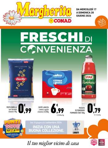 Volantino Margherita Conad - 17/6/2026 - 28/6/2026.