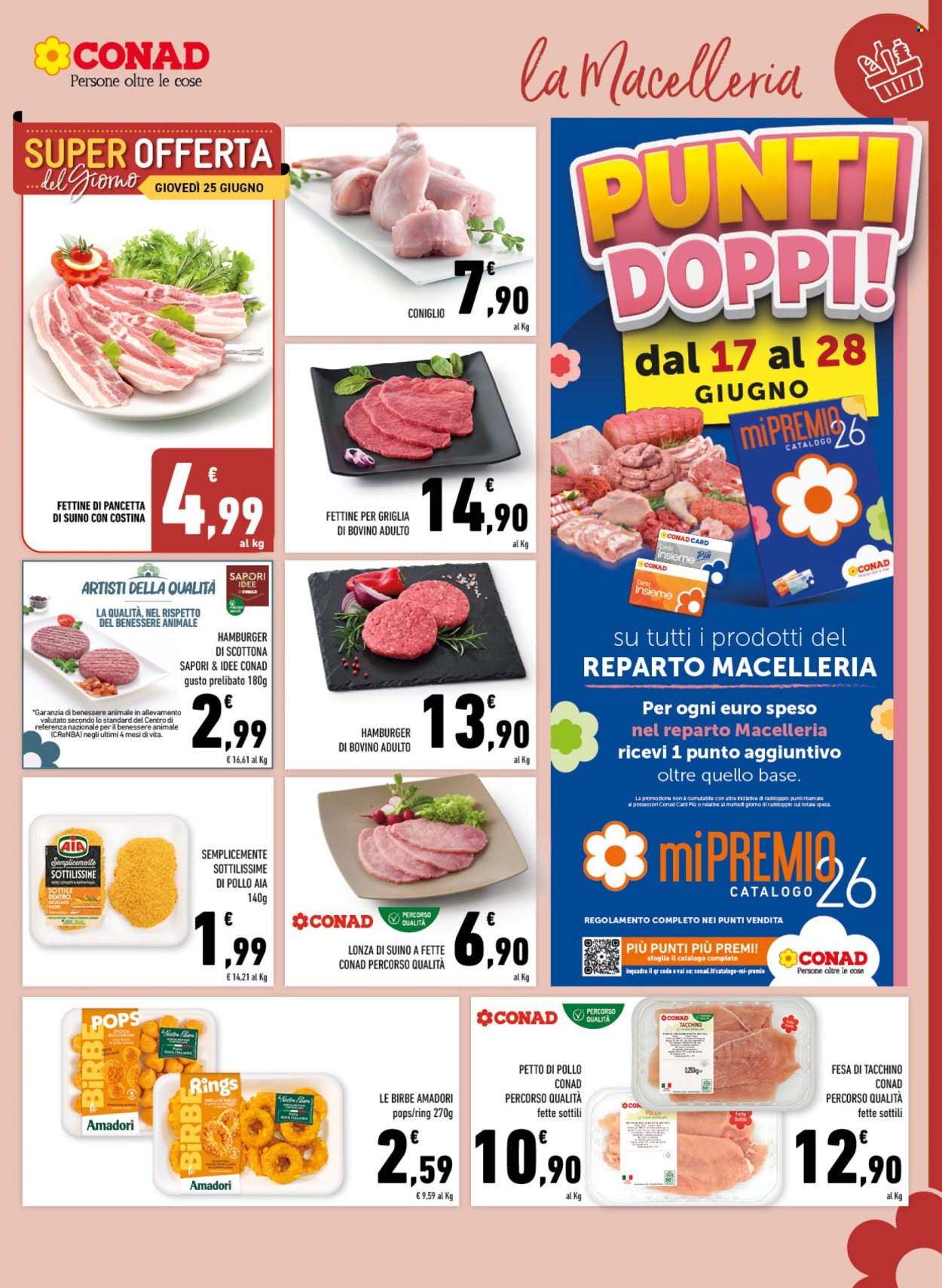 Volantino Margherita Conad - 17/6/2026 - 28/6/2026. Pagina 3