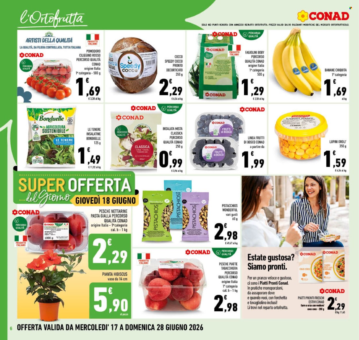 Volantino Conad - 17/6/2026 - 28/6/2026. Pagina 6