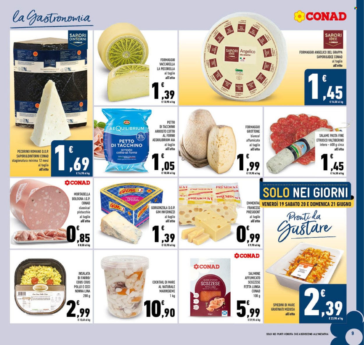 Volantino Conad - 17/6/2026 - 28/6/2026. Pagina 9