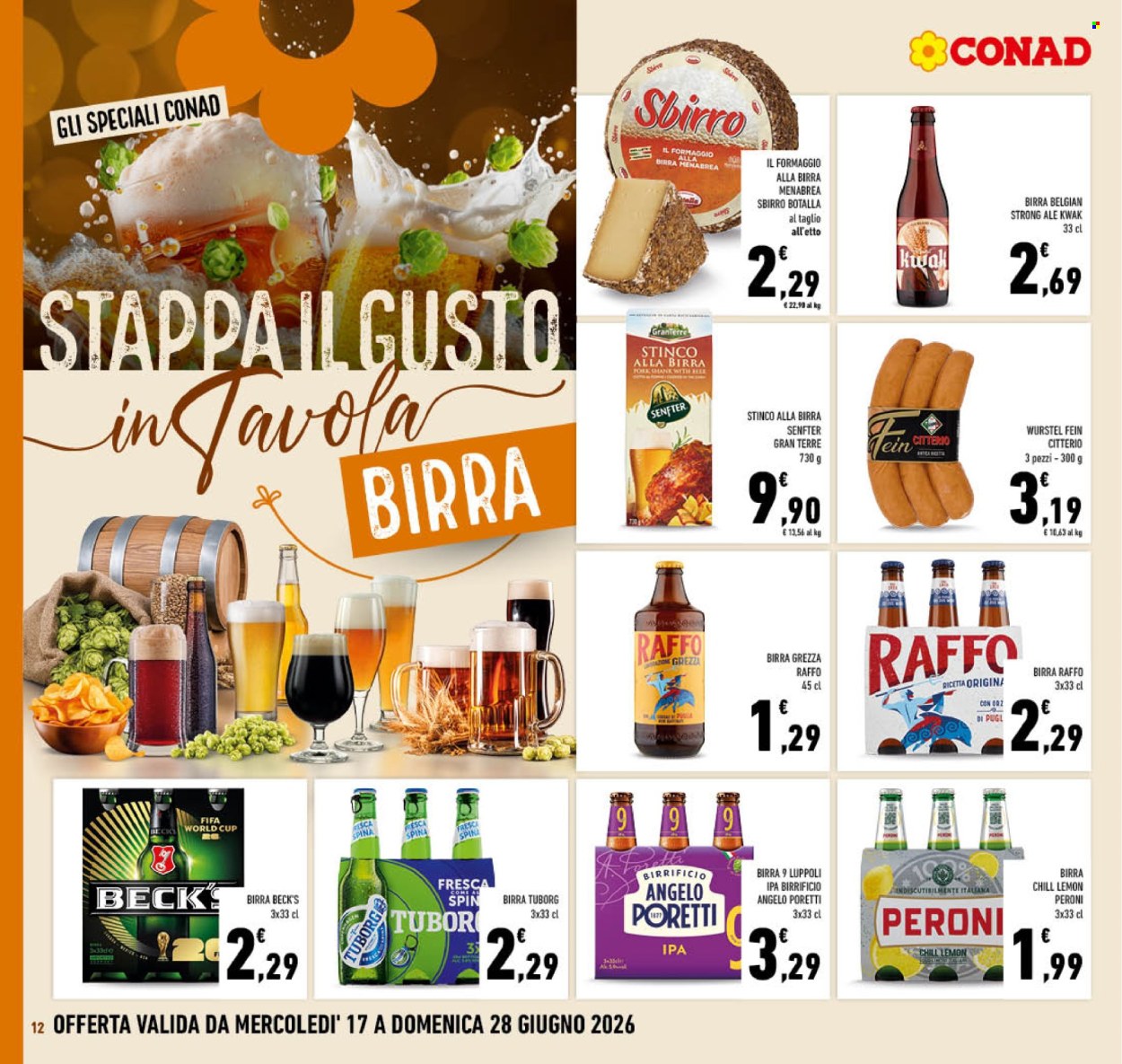Volantino Conad - 17/6/2026 - 28/6/2026. Pagina 12