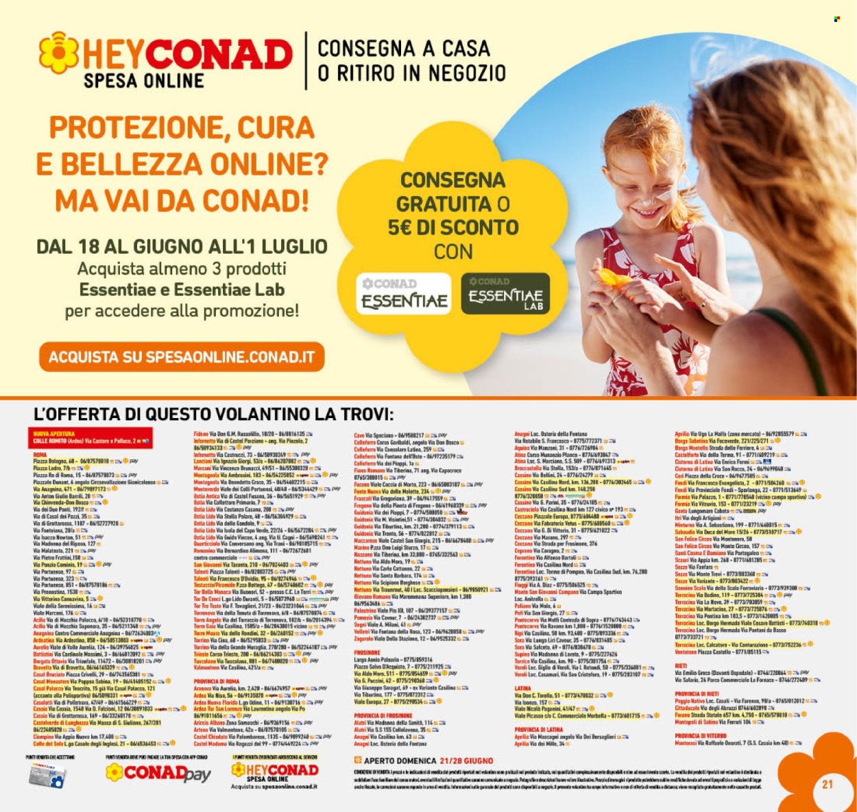 Volantino Conad - 17/6/2026 - 28/6/2026. Pagina 21