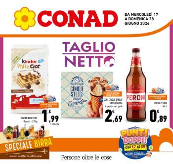 Volantino Conad - 17/6/2026 - 28/6/2026.