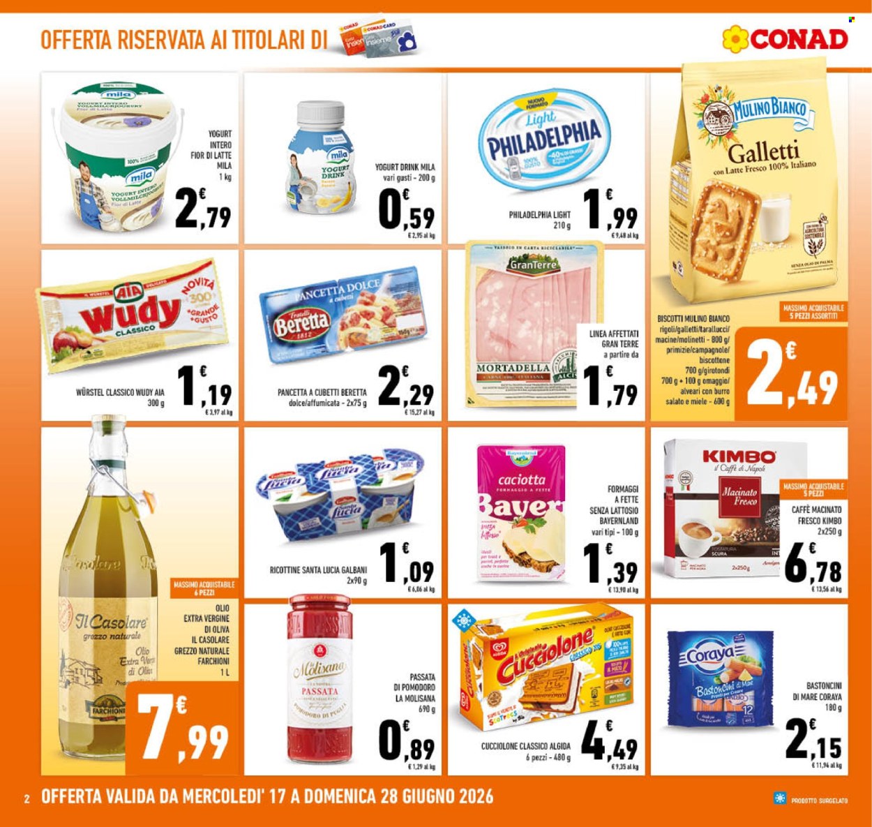 Volantino Conad - 17/6/2026 - 28/6/2026. Pagina 2