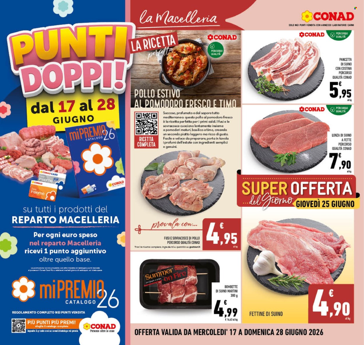 Volantino Conad - 17/6/2026 - 28/6/2026. Pagina 4