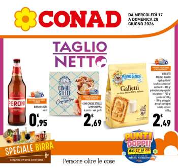 Volantino Conad - 17/6/2026 - 28/6/2026.