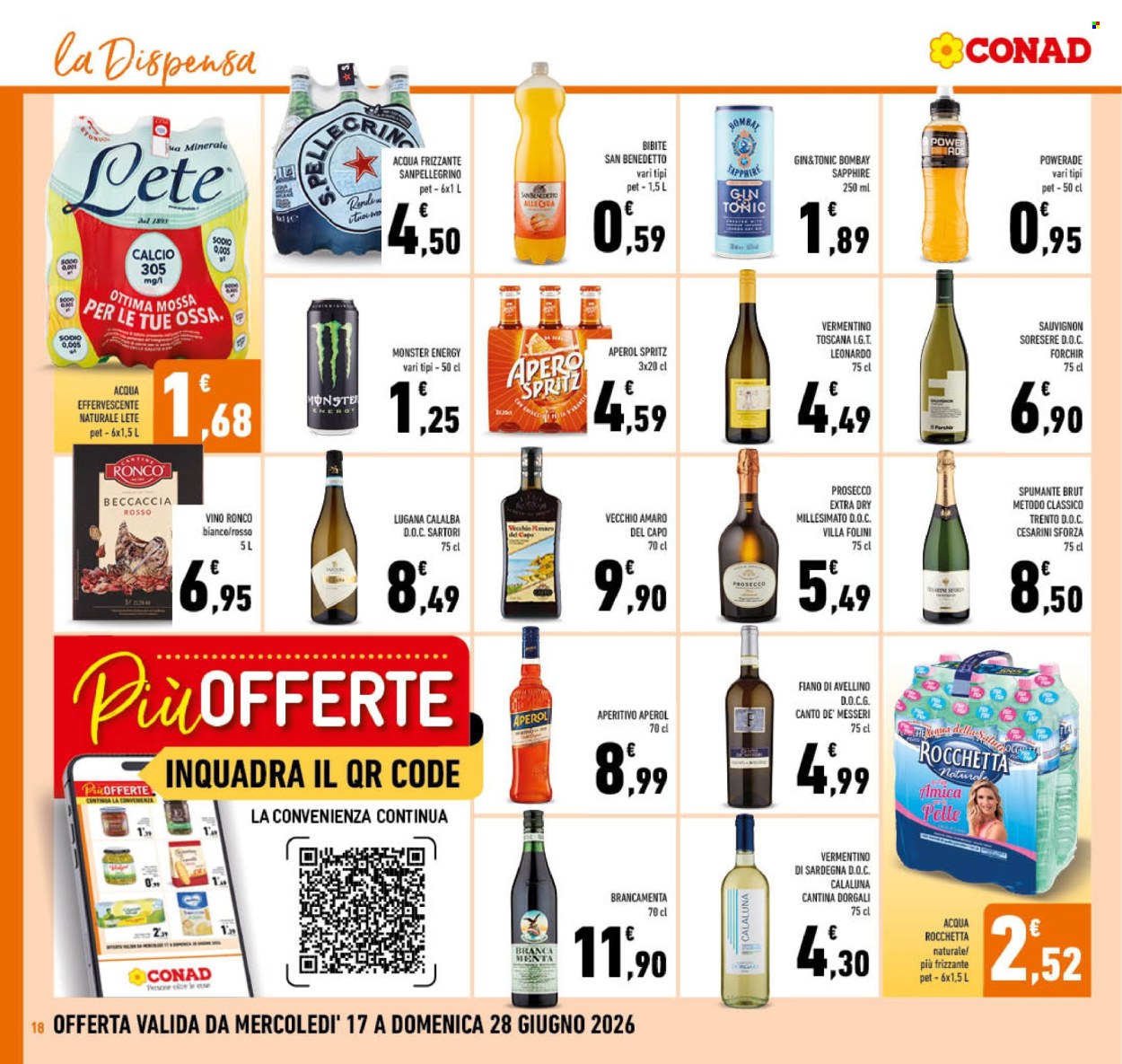 Volantino Conad - 17/6/2026 - 28/6/2026. Pagina 18