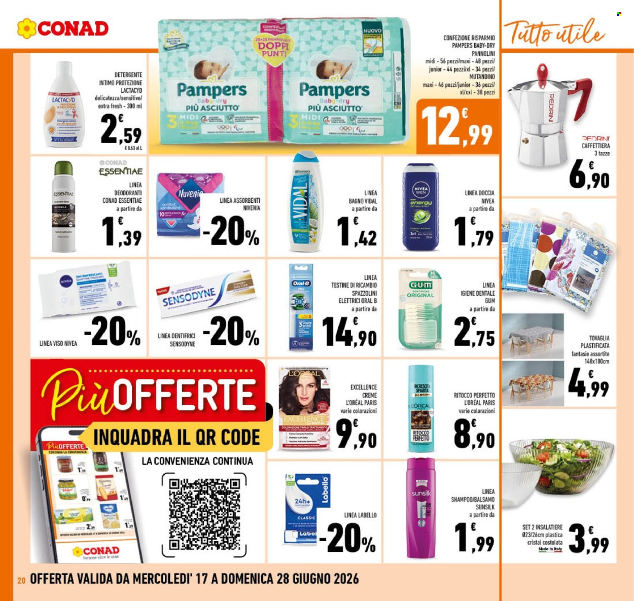 Volantino Conad - 17/6/2026 - 28/6/2026. Pagina 20