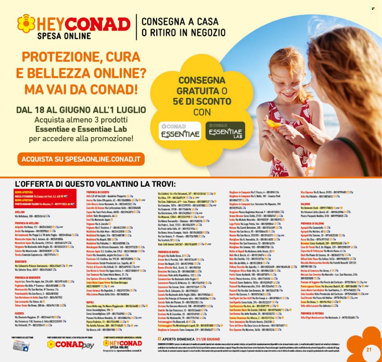 Volantino Conad - 17/6/2026 - 28/6/2026. Pagina 21