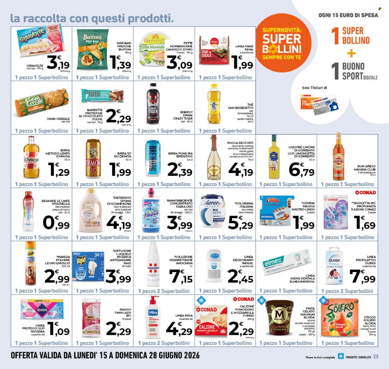 Volantino Conad - 17/6/2026 - 28/6/2026. Pagina 23