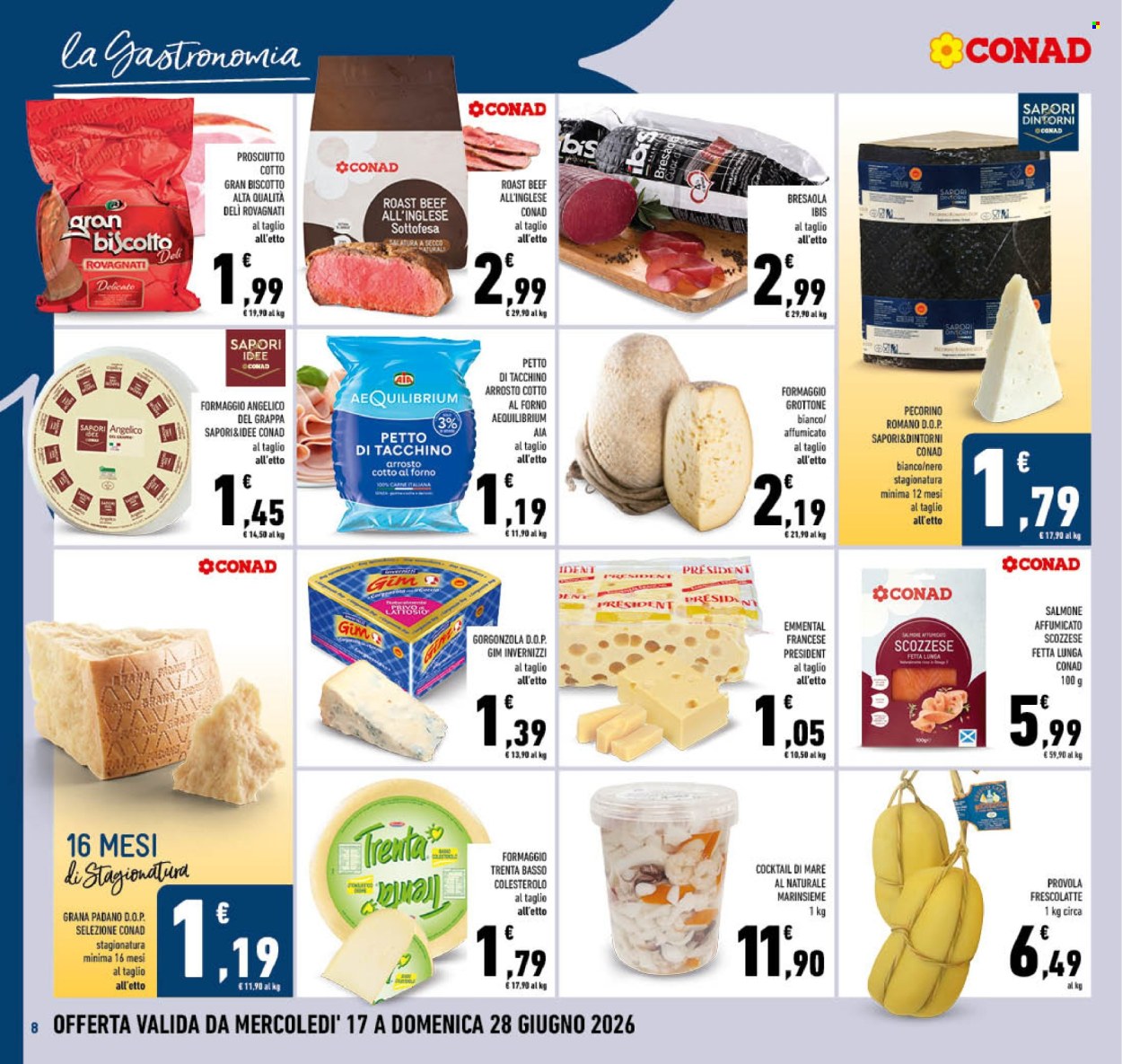 Volantino Conad - 17/6/2026 - 28/6/2026. Pagina 8