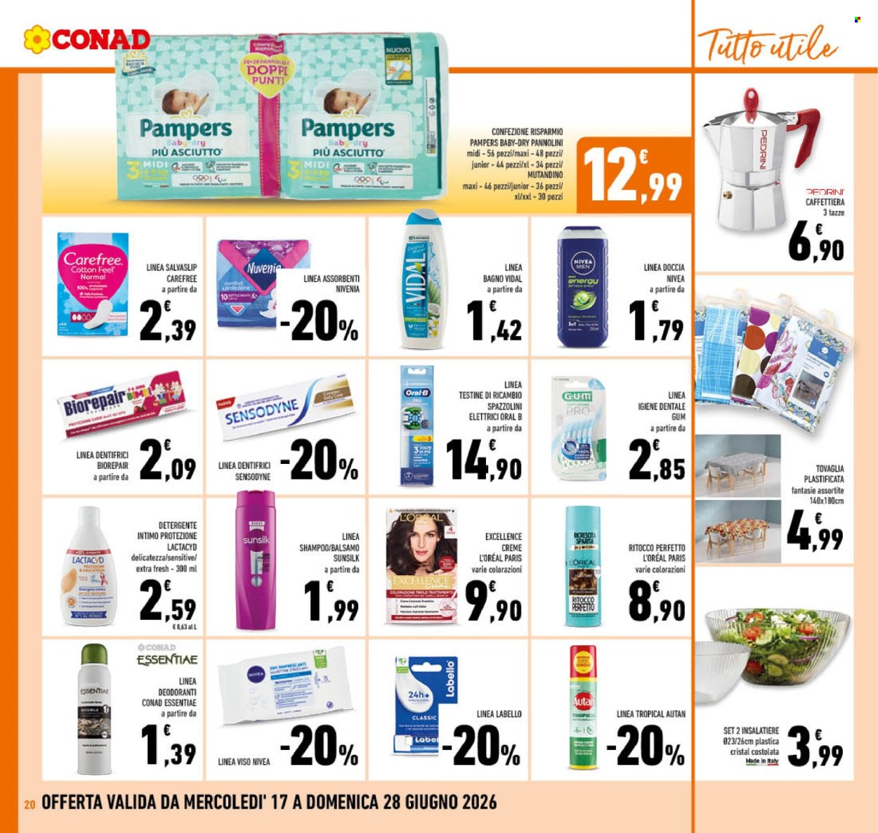 Volantino Conad - 17/6/2026 - 28/6/2026. Pagina 20