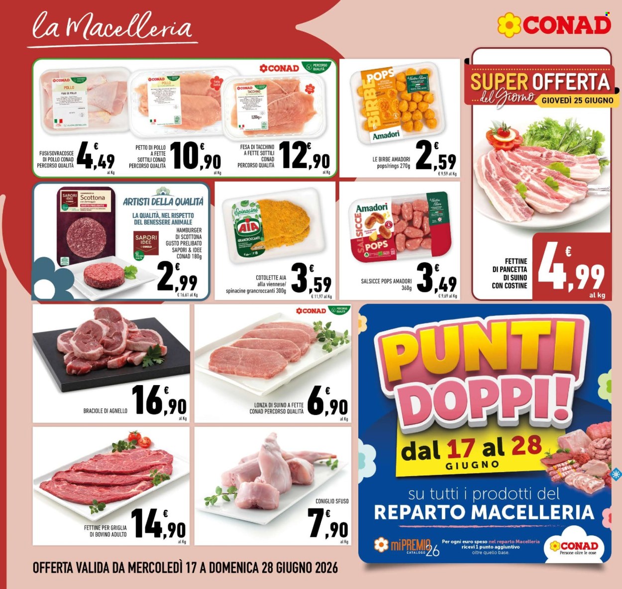 Leták Conad - 17.6.2026 - 28.6.2026. Strana 6