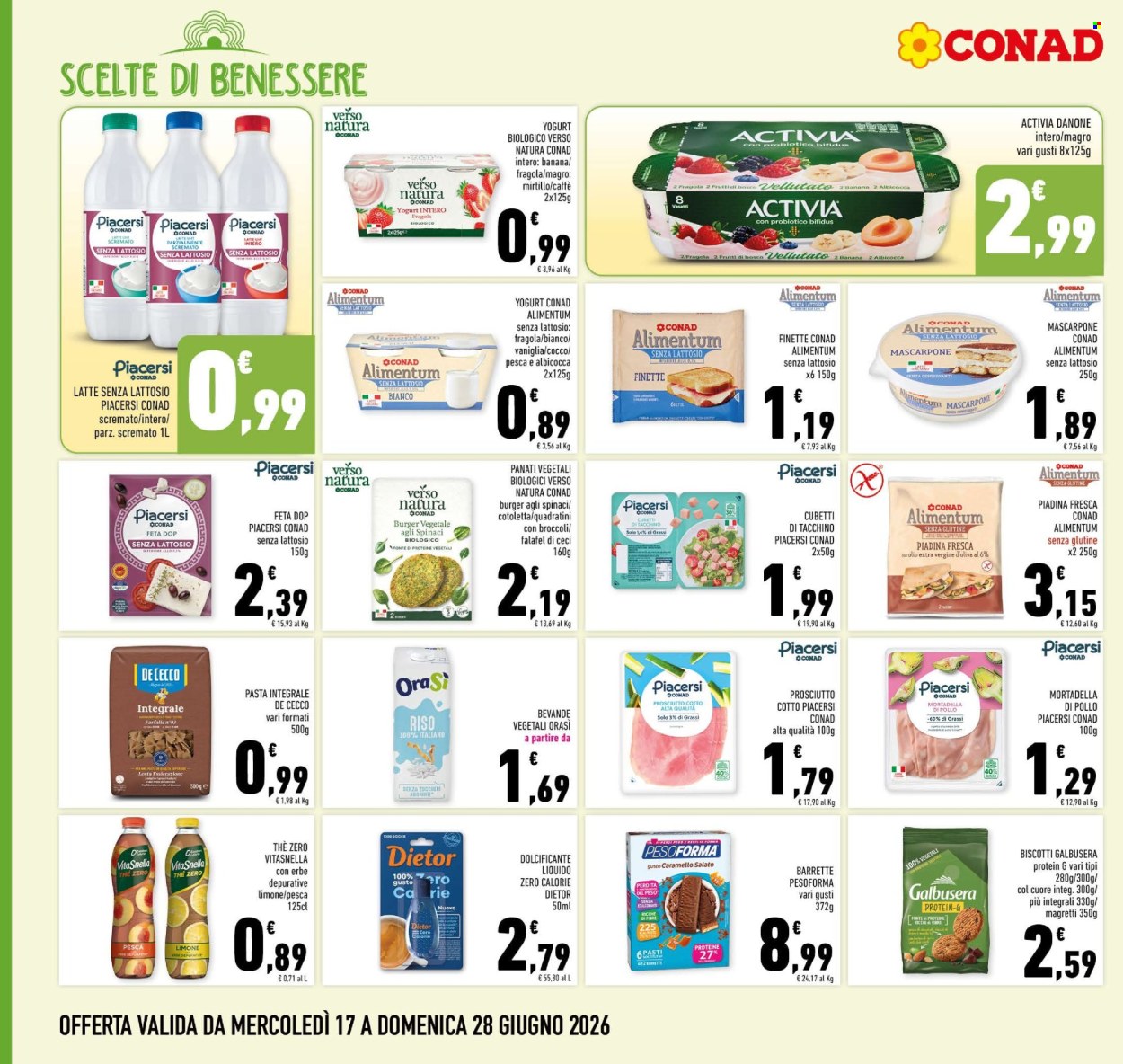 Leták Conad - 17.6.2026 - 28.6.2026. Strana 8