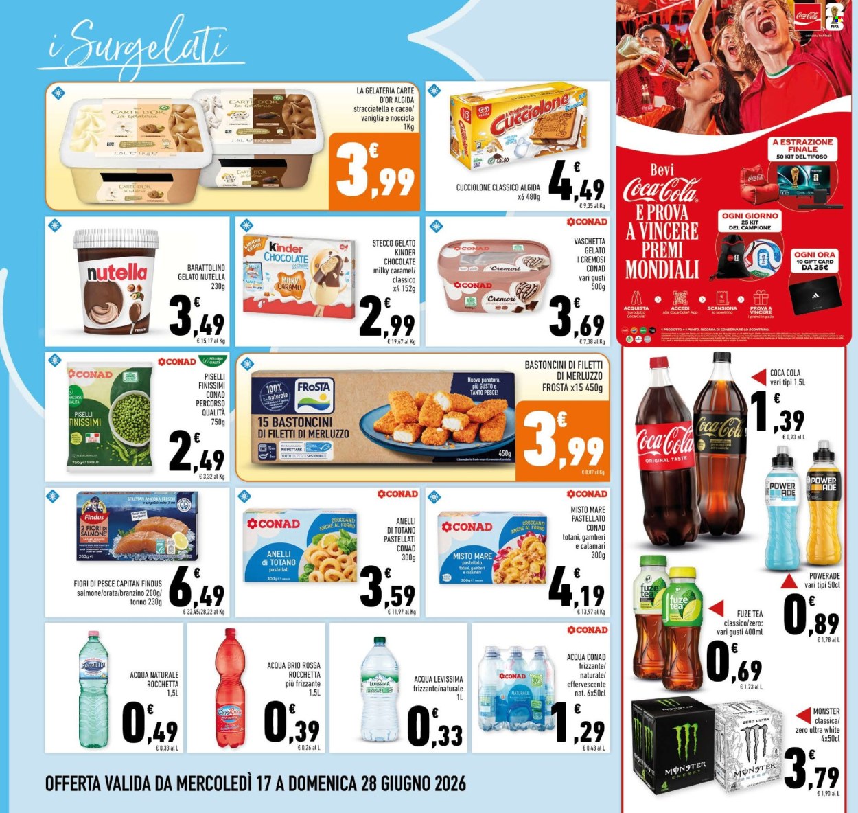 Leták Conad - 17.6.2026 - 28.6.2026. Strana 10